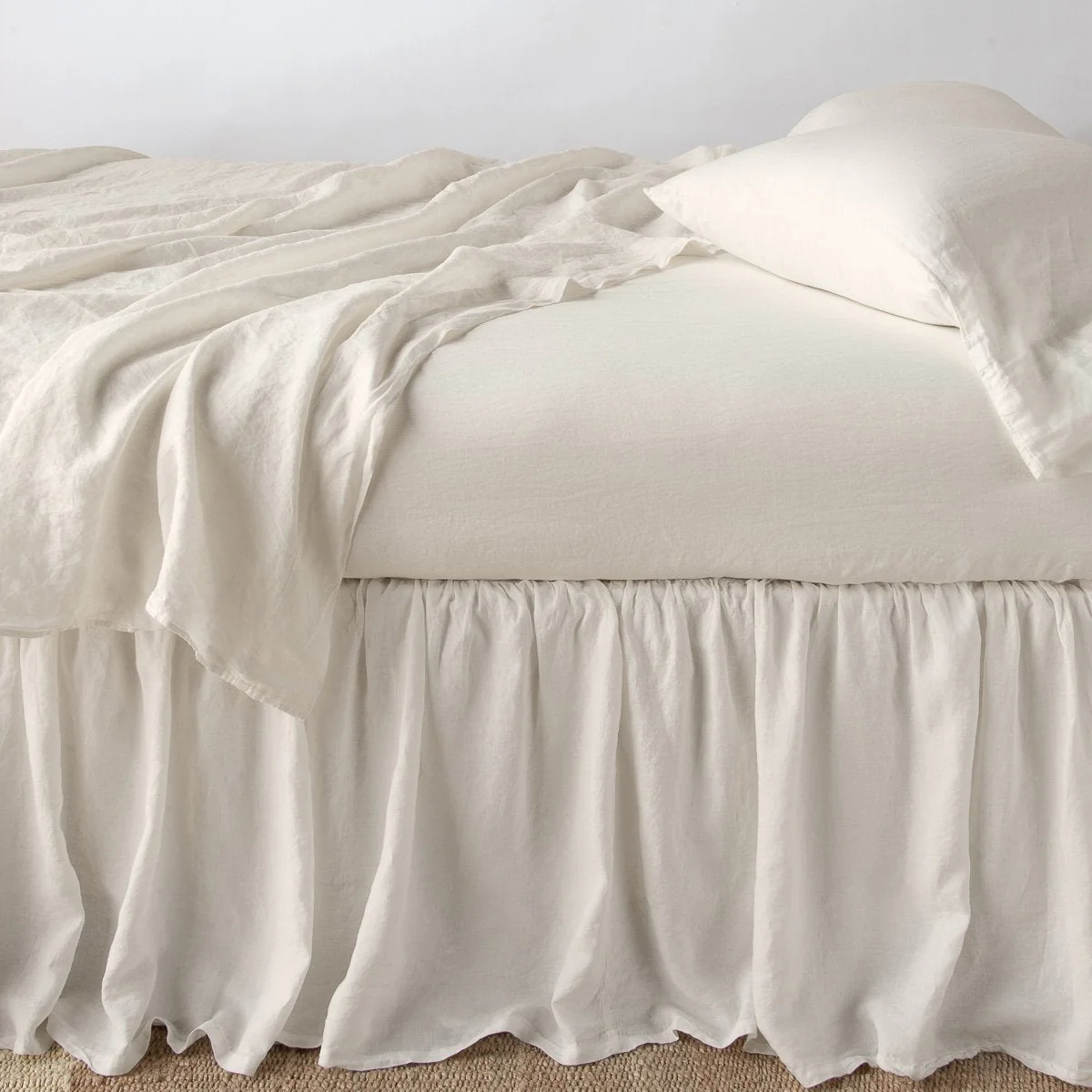 Linen Bed Skirt - Image 7