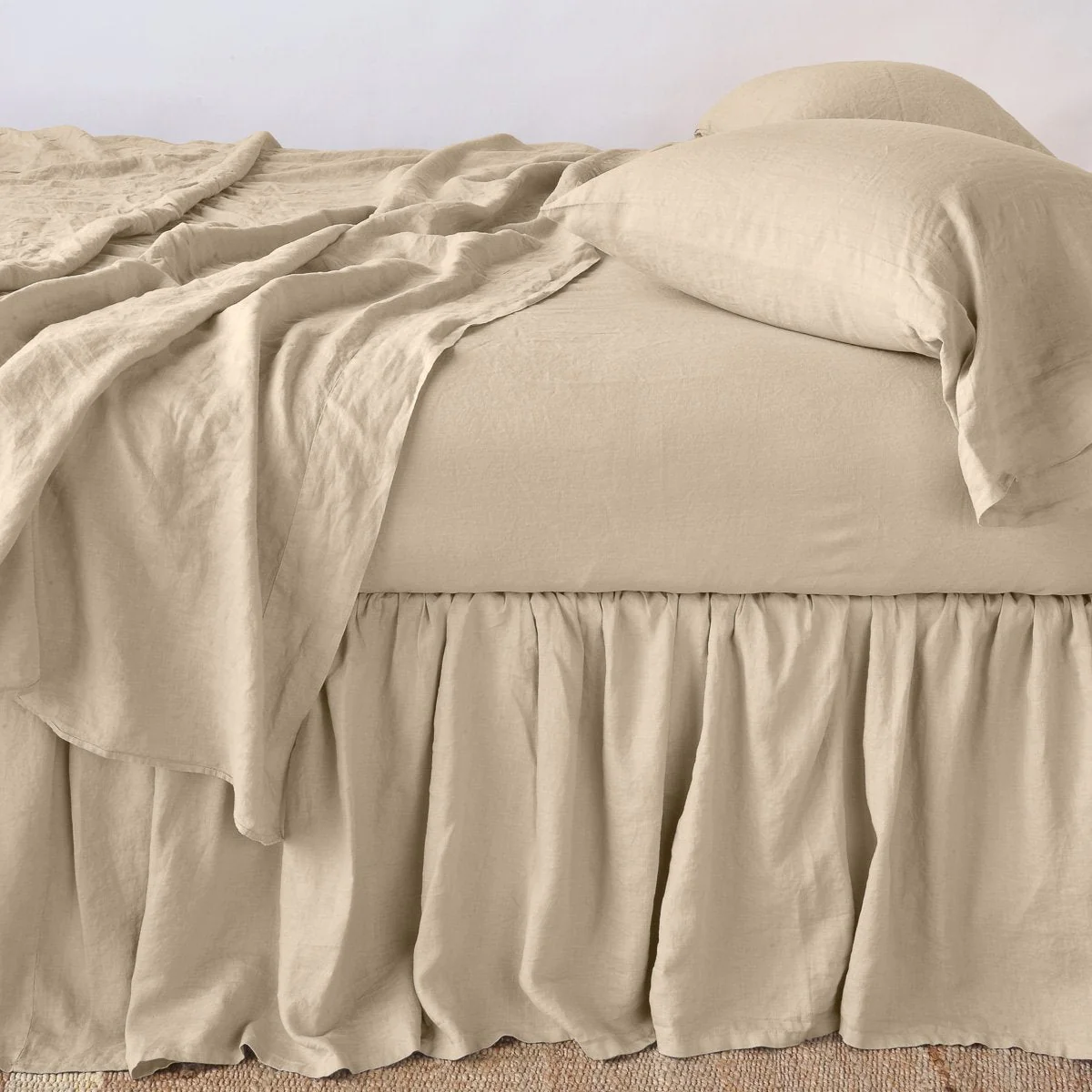 Linen Bed Skirt - Image 8