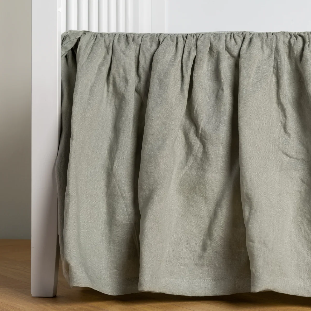 Linen Crib Skirt - Image 14