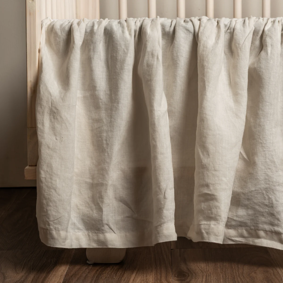 Linen Crib Skirt - Image 4