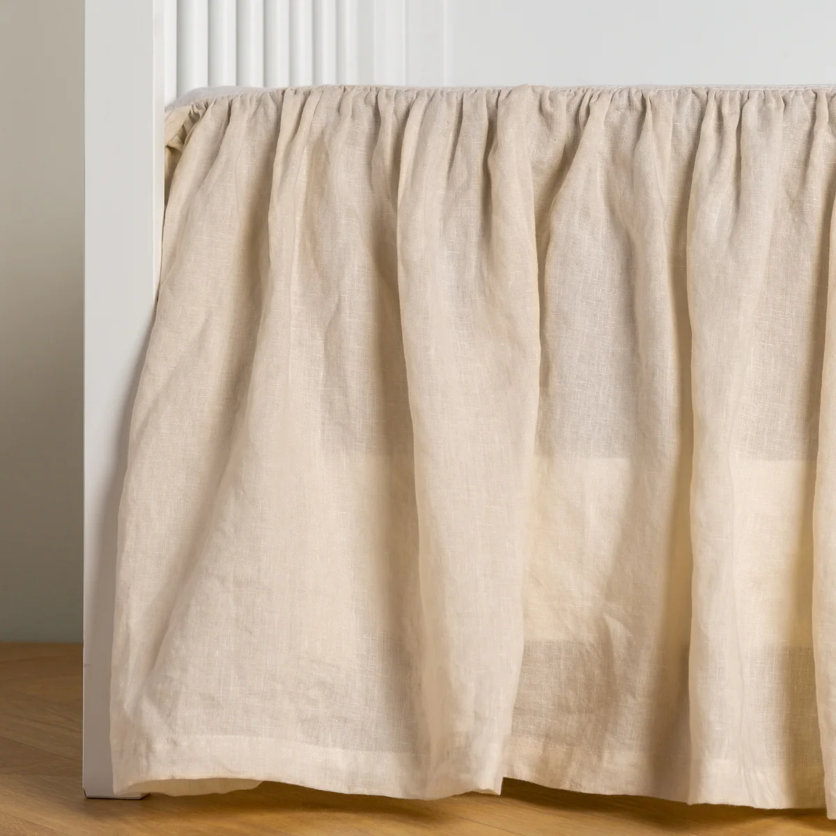 Linen Crib Skirt - Image 5