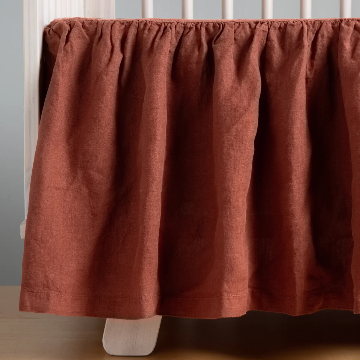 Linen Crib Skirt - Image 8