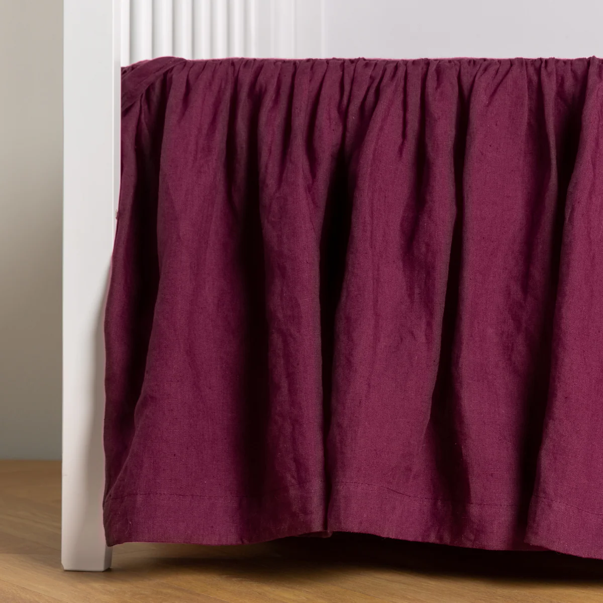 Linen Crib Skirt - Image 9