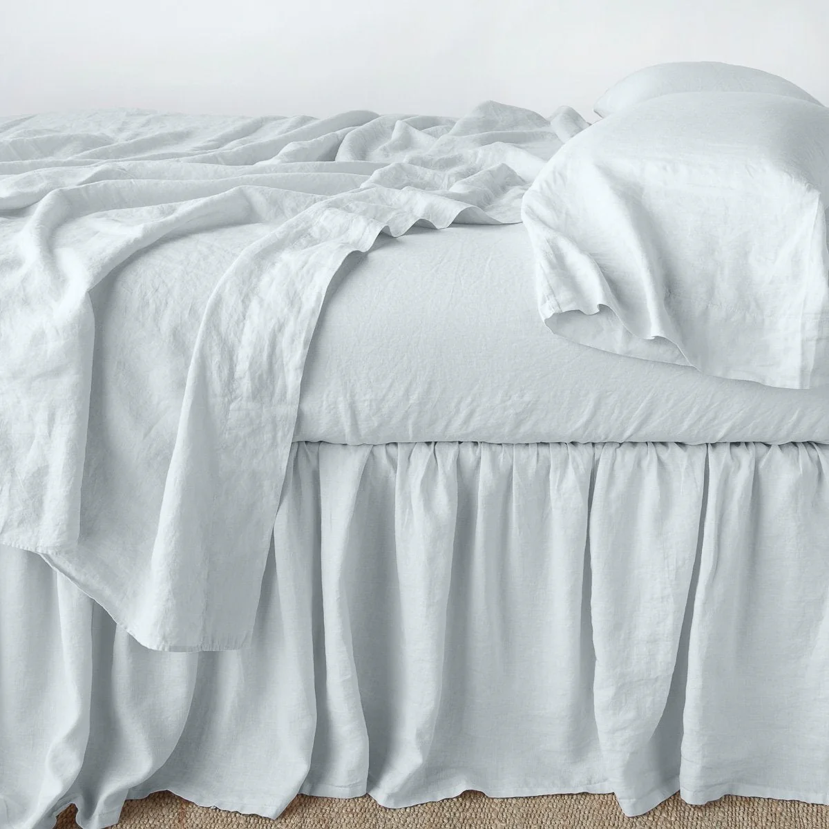 Linen Twin Bed Skirt - Image 12