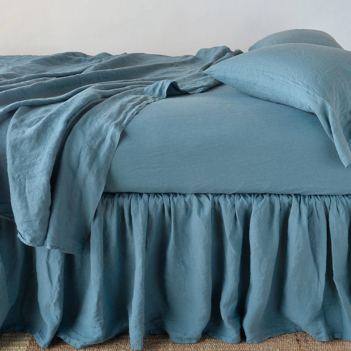 Linen Twin Bed Skirt - Image 15