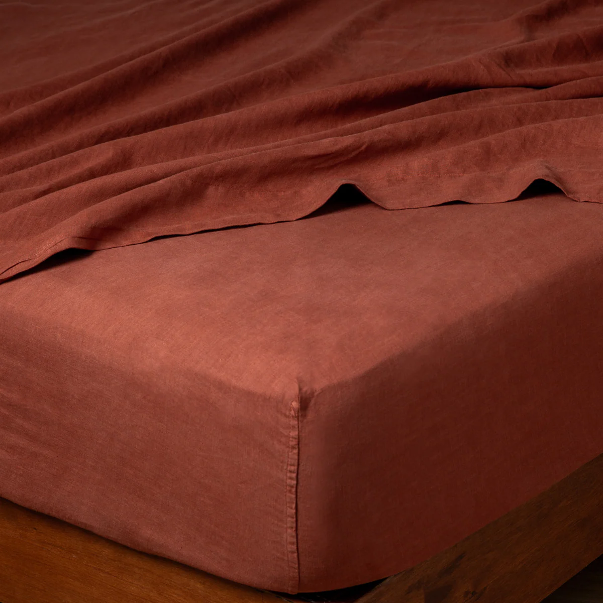 Linen Twin Fitted Sheets - Image 13