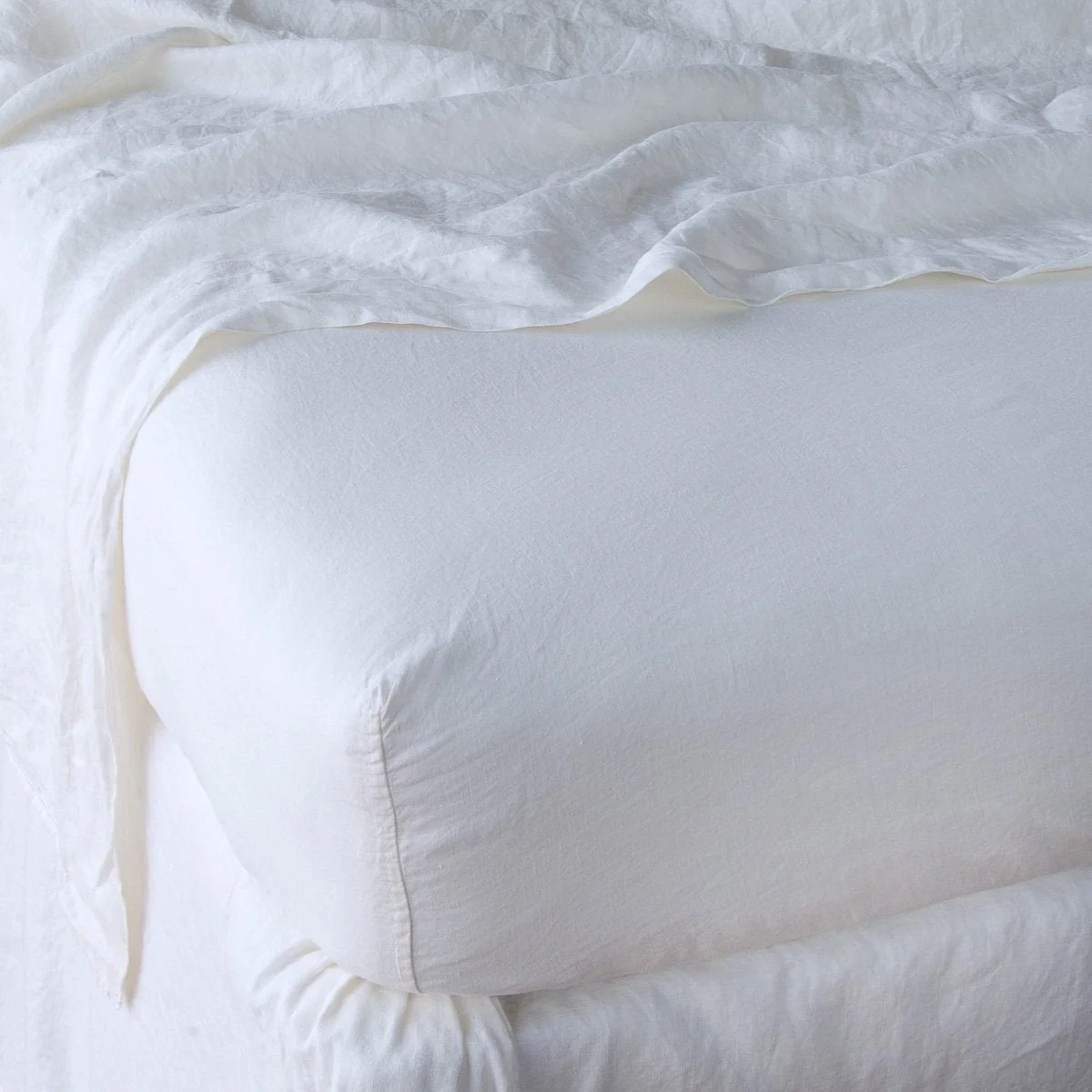 Linen Twin Fitted Sheets - Image 6