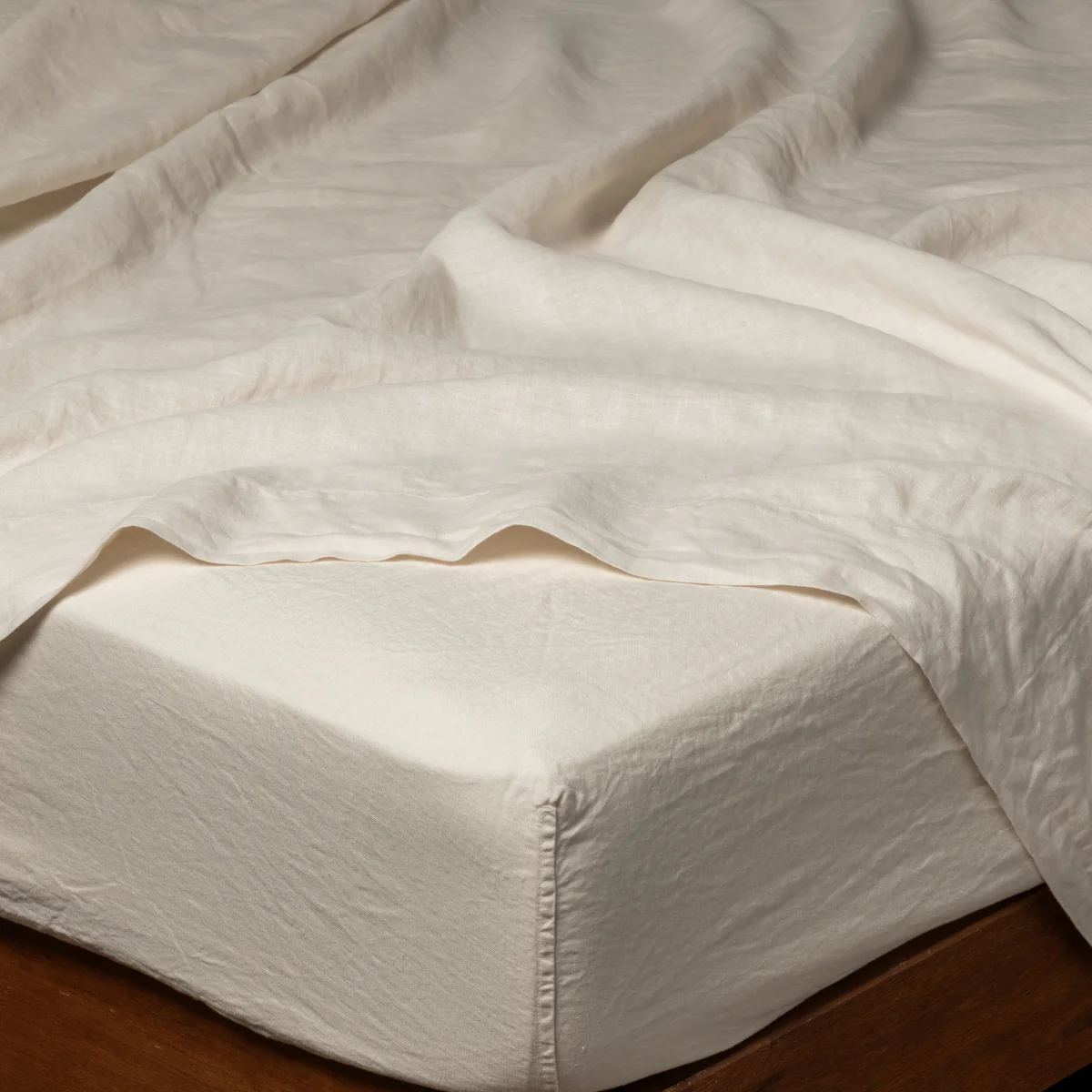 Linen Twin Fitted Sheets - Image 8