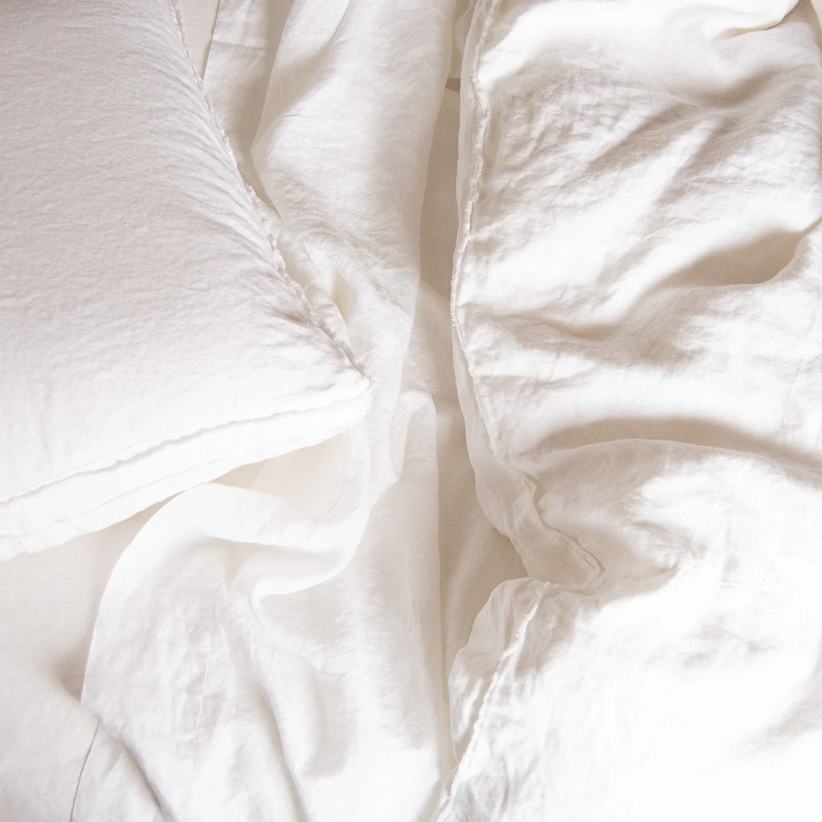 Linen Twin Flat Sheet - Image 5