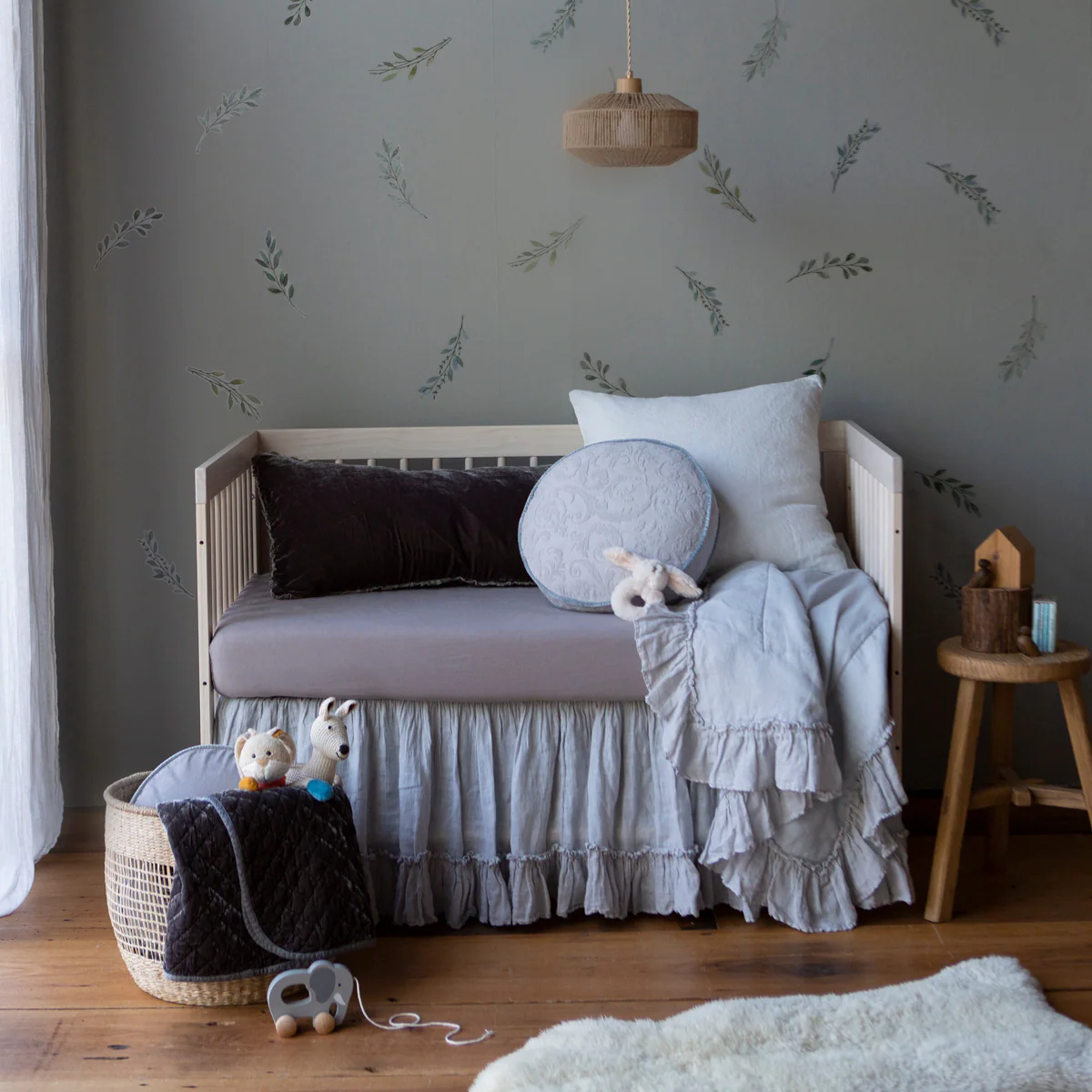 Linen Whisper Baby Blanket - Image 3