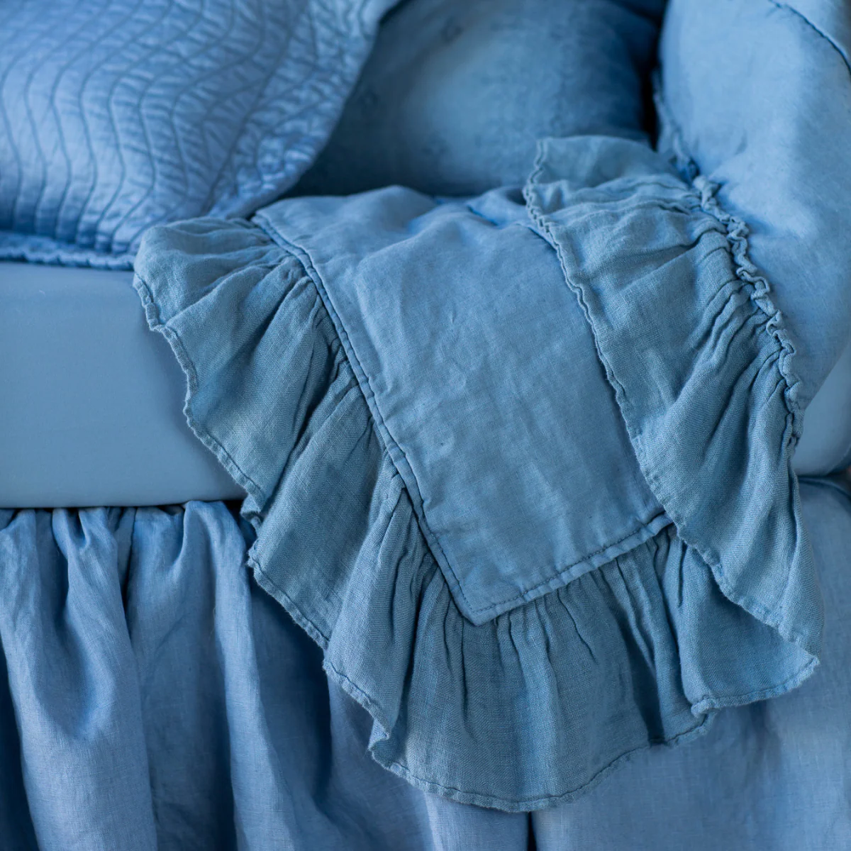 Linen Whisper Baby Blanket - Image 6