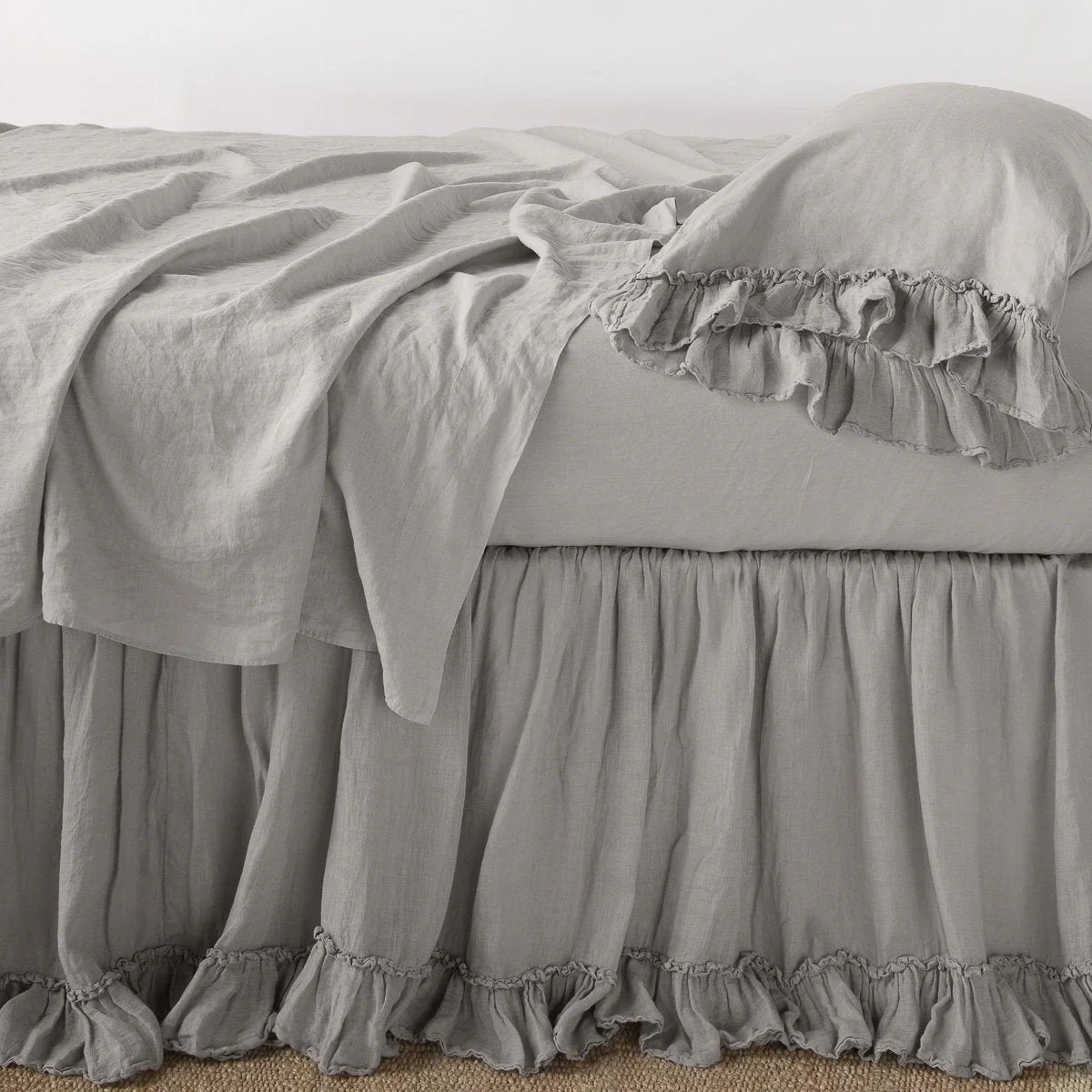 Linen Whisper Bed Skirt - Image 27