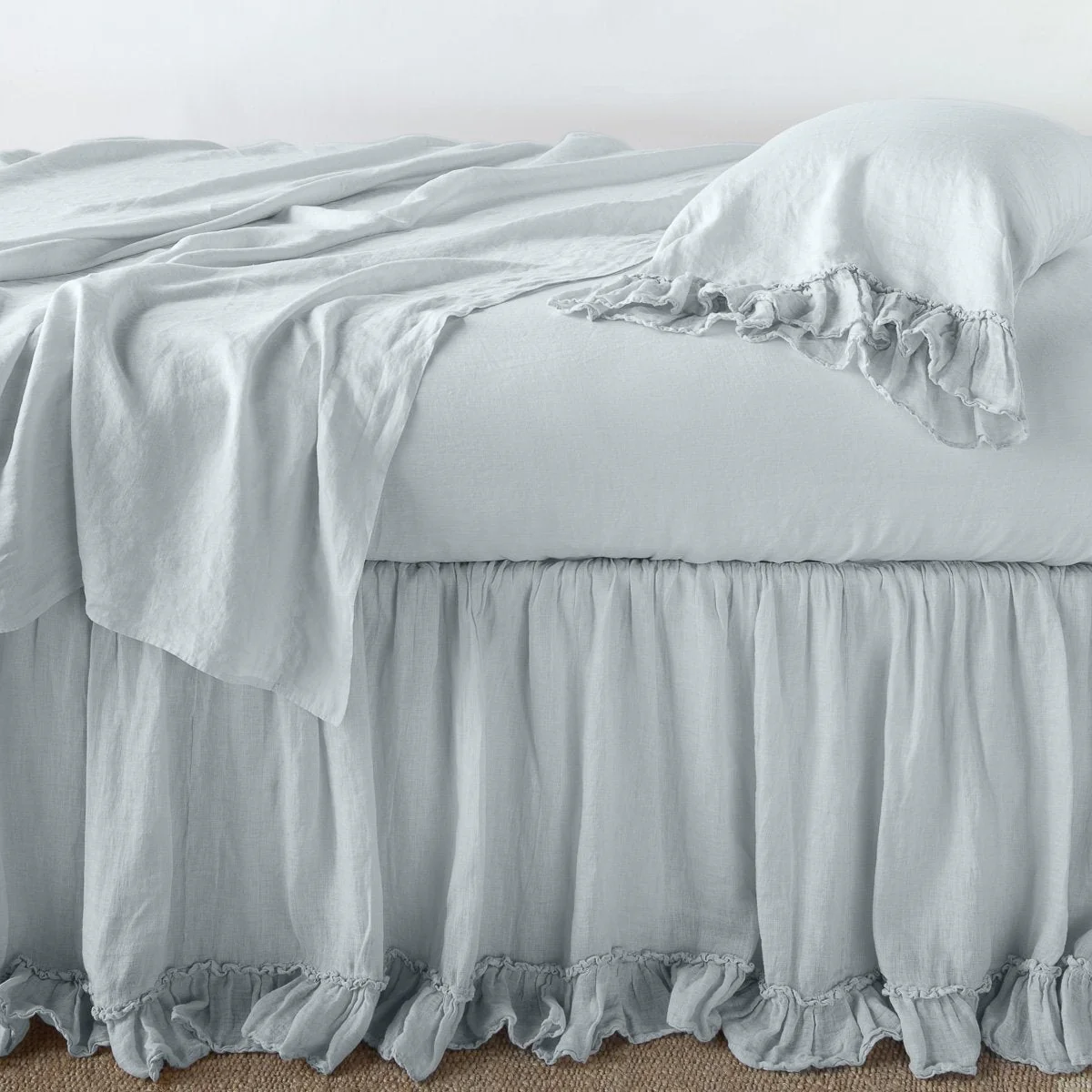 Linen Whisper Bed Skirt - Image 28