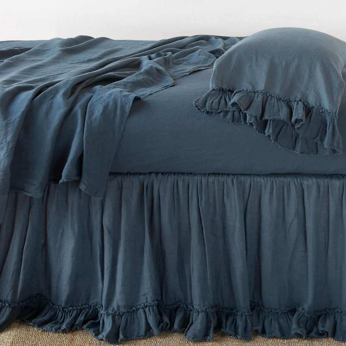 Linen Whisper Bed Skirt - Image 31