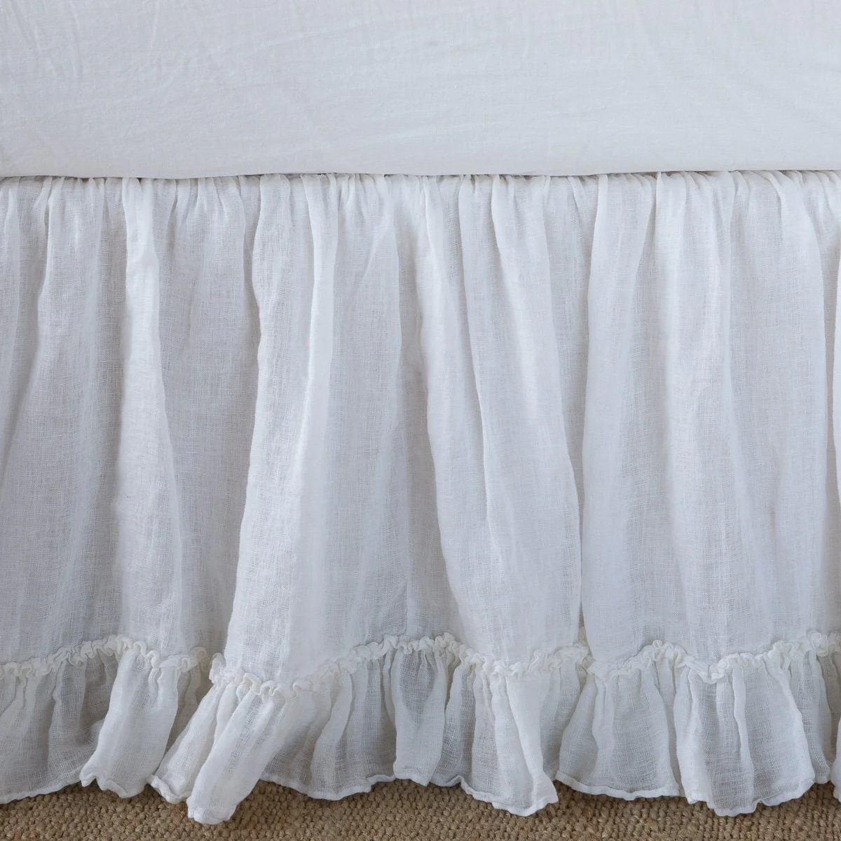 Linen Whisper Bed Skirt - Image 5
