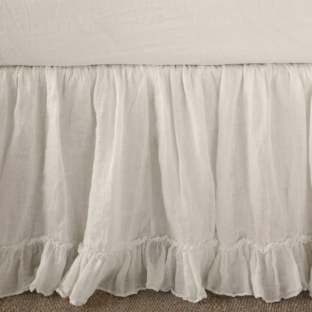Linen Whisper Bed Skirt - Image 8