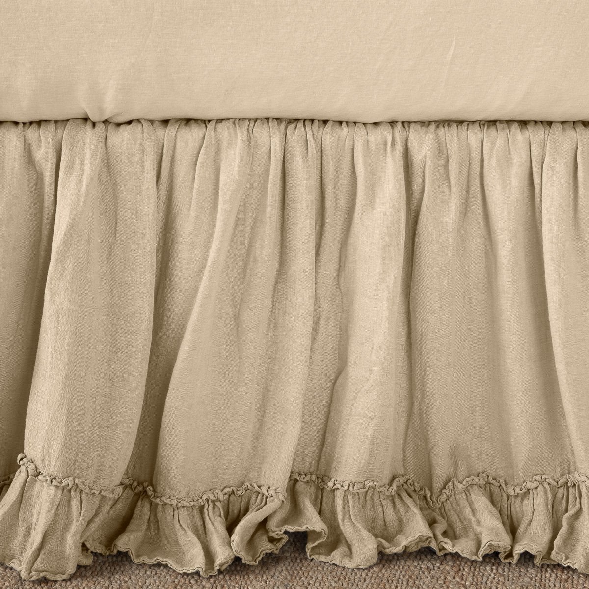 Linen Whisper Bed Skirt - Image 9