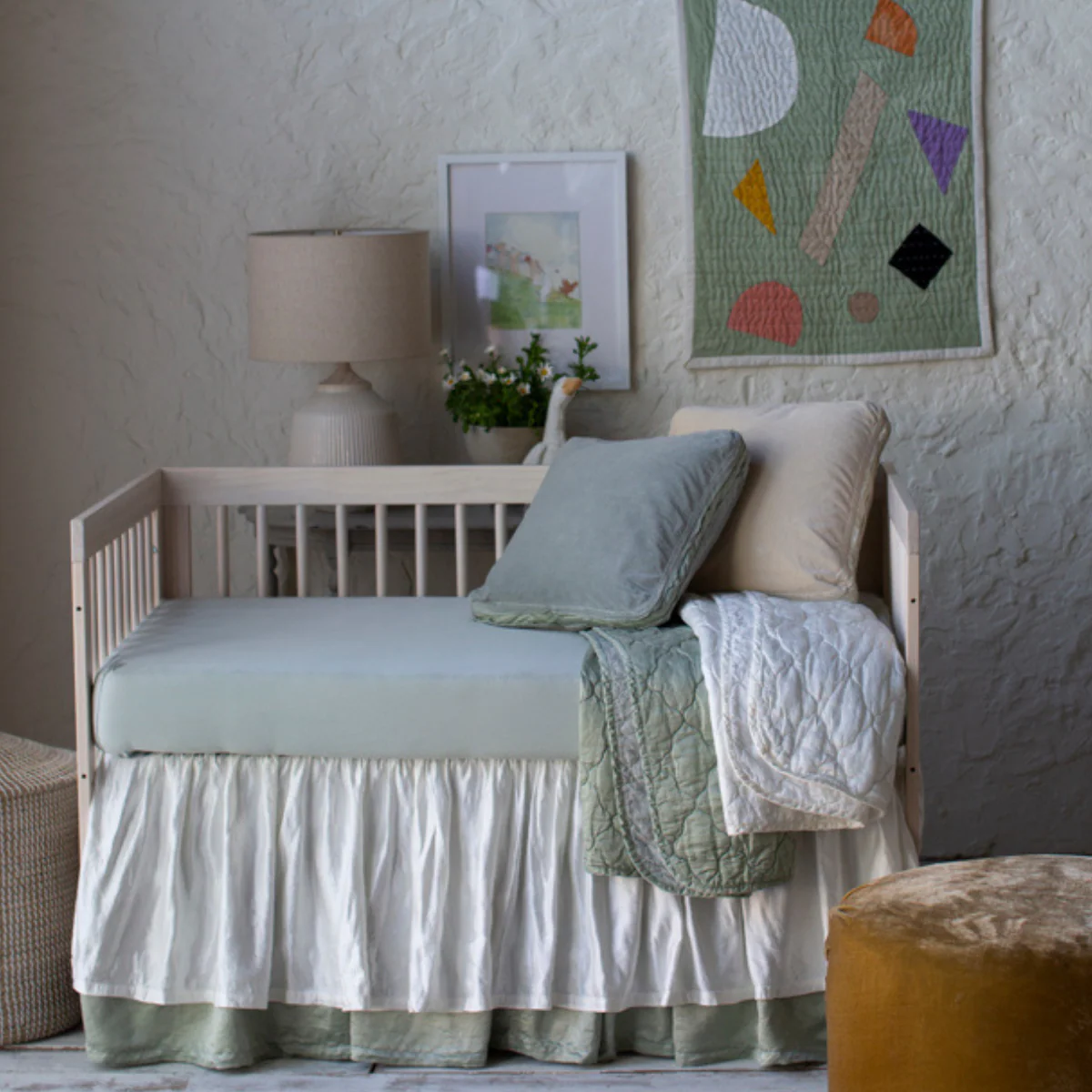 Madera Luxe Crib Sheet - Image 3
