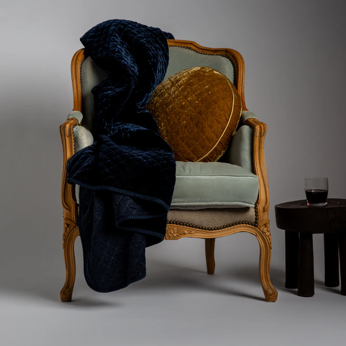 Silk Velvet Quilted Blanket - Image 12
