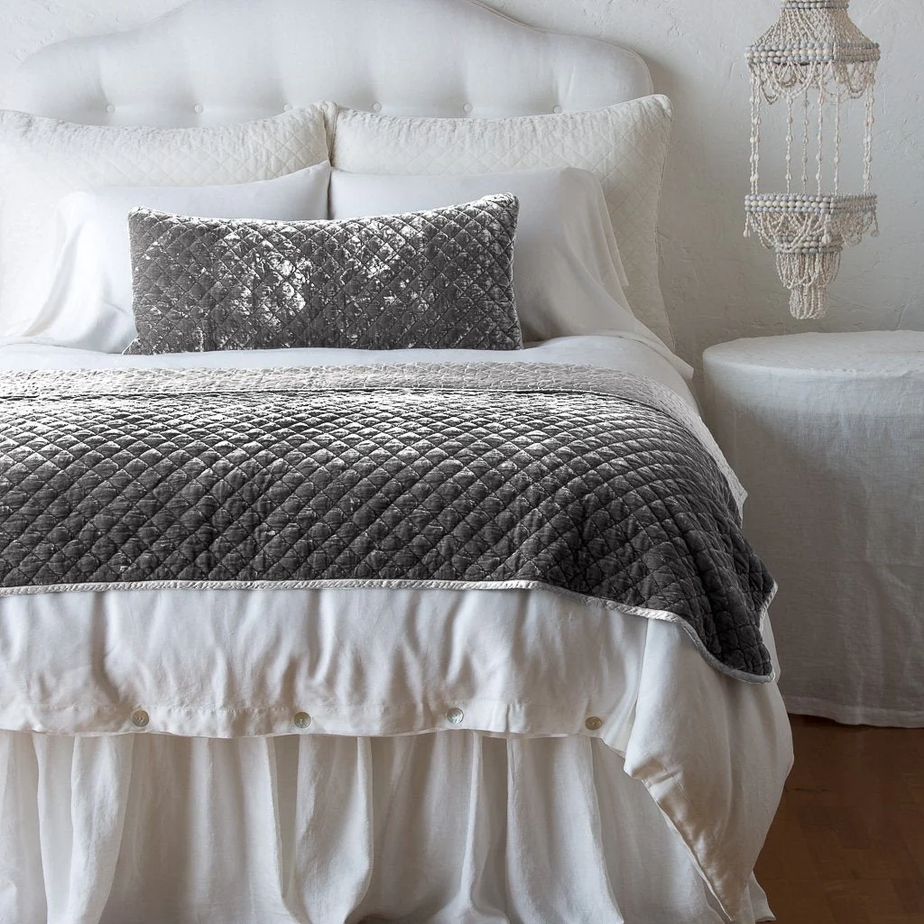 Silk Velvet Quilted Blanket - Image 21