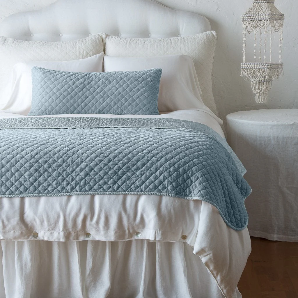 Silk Velvet Quilted Blanket - Image 22