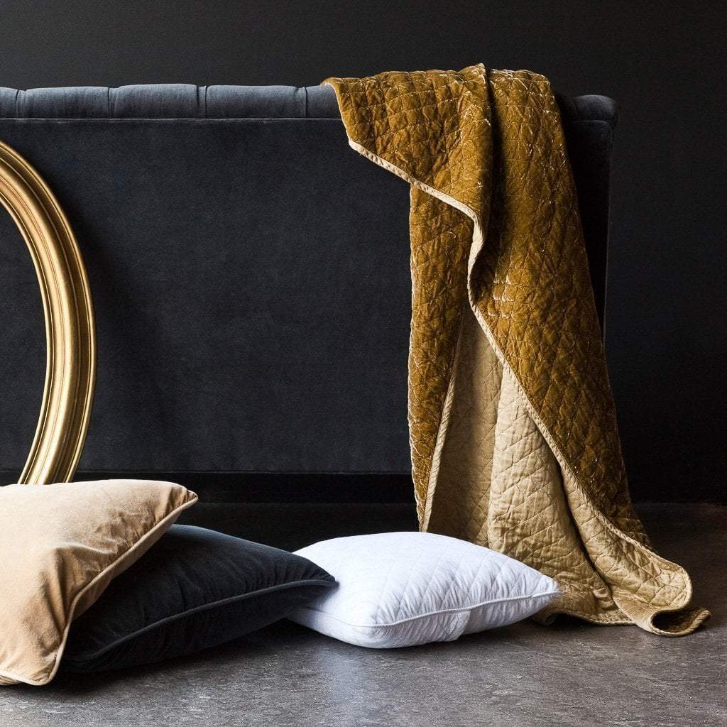 Silk Velvet Quilted Blanket - Image 6