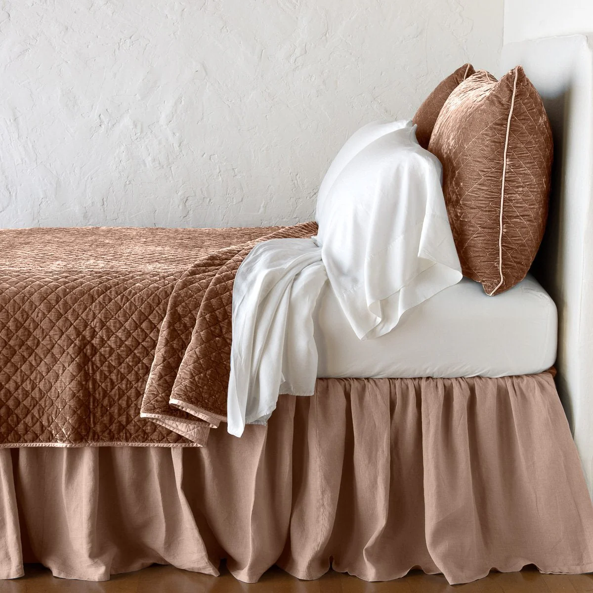 Silk Velvet Quilted Coverlet - Image 20