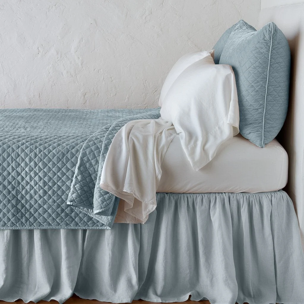 Silk Velvet Quilted Coverlet - Image 23