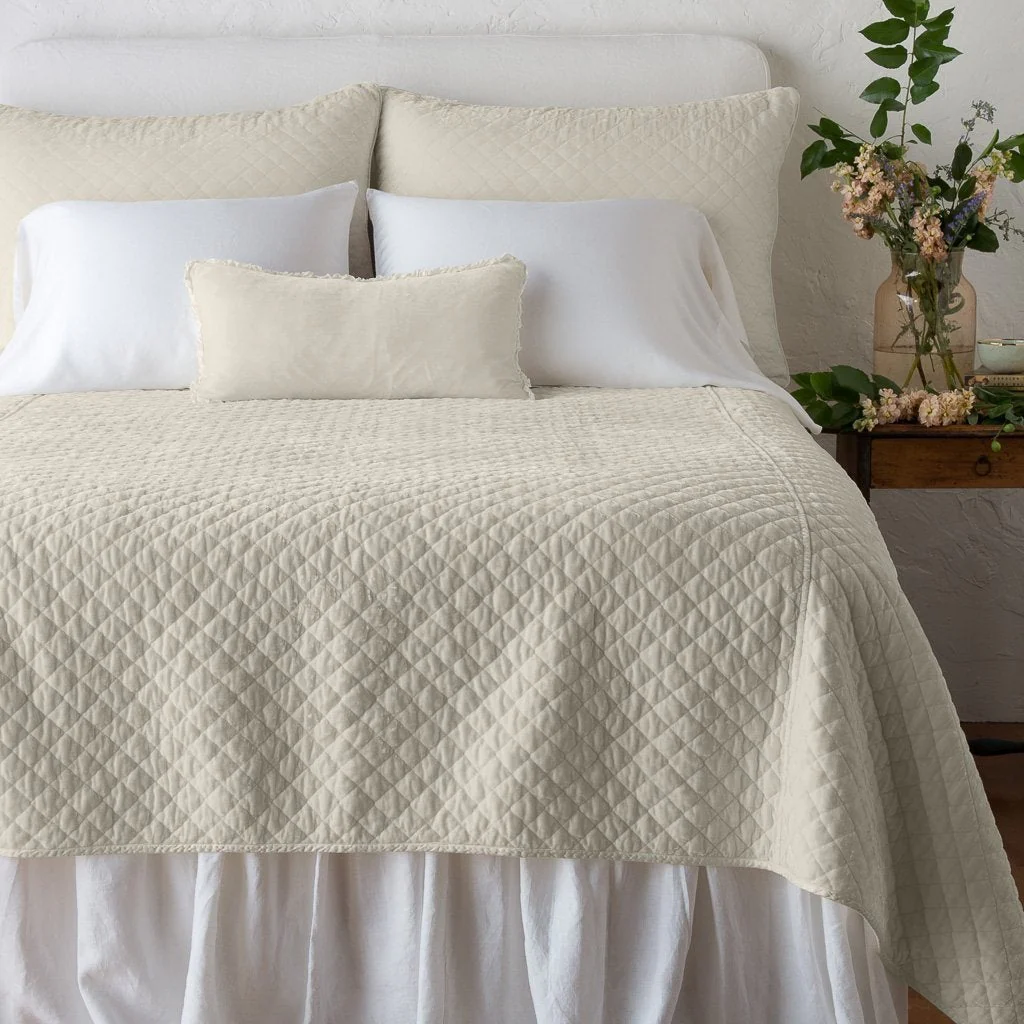 Silk Velvet Quilted Coverlet - Image 28