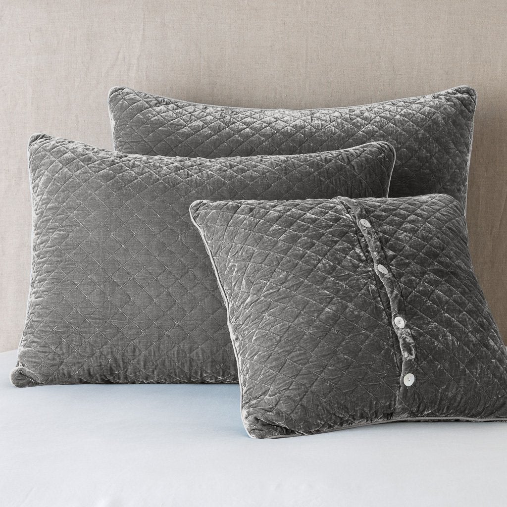 Silk Velvet Quilted Sham - Image 10