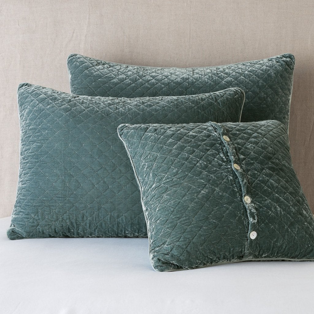 Silk Velvet Quilted Sham - Image 12