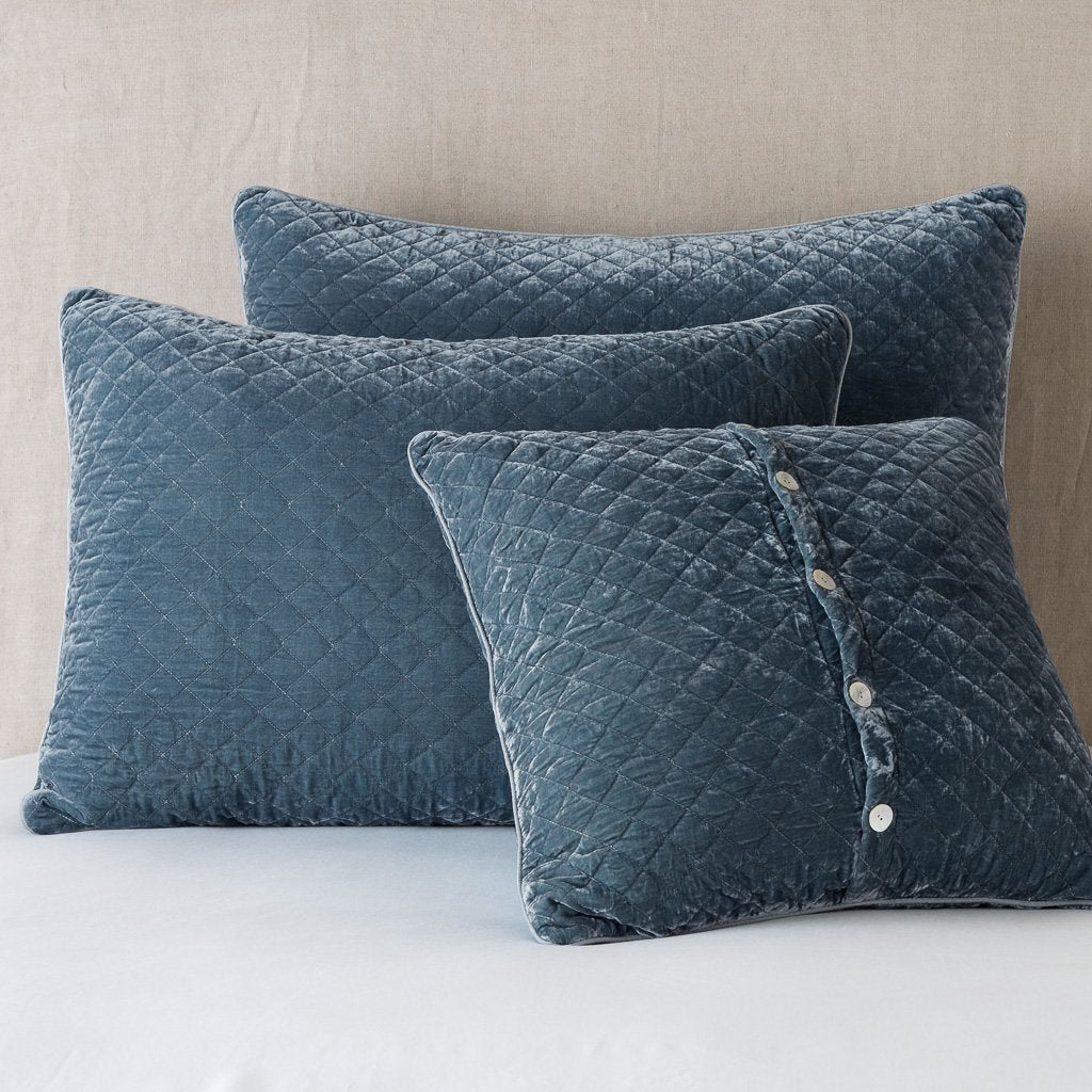 Silk Velvet Quilted Sham - Image 13