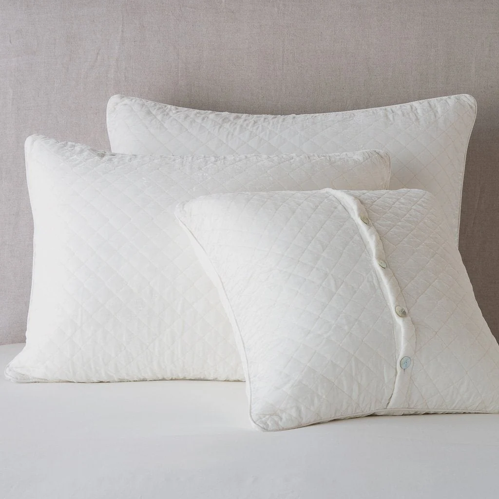 Silk Velvet Quilted Sham - Image 6