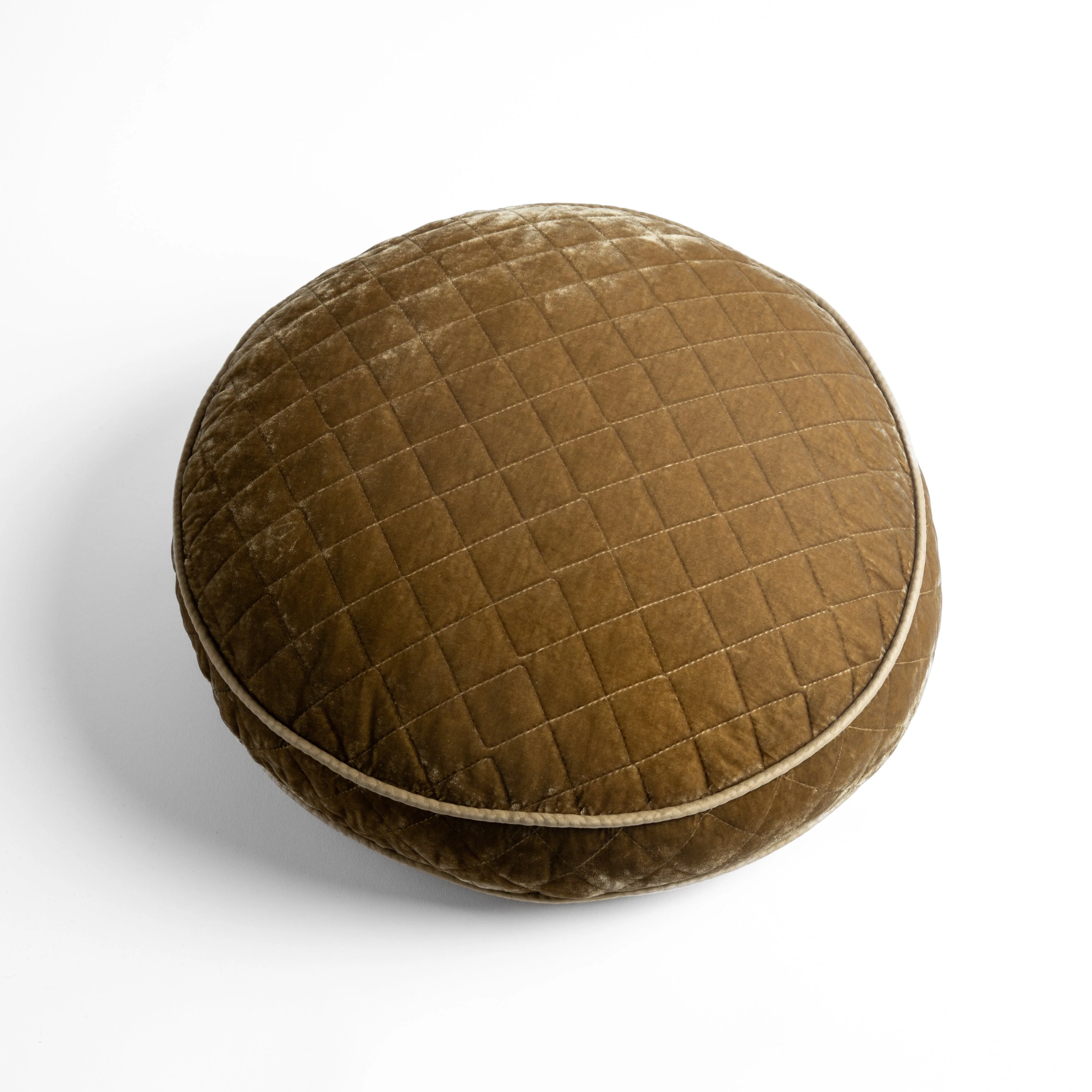 Silk Velvet Quilted Throw Pillow - Image 11
