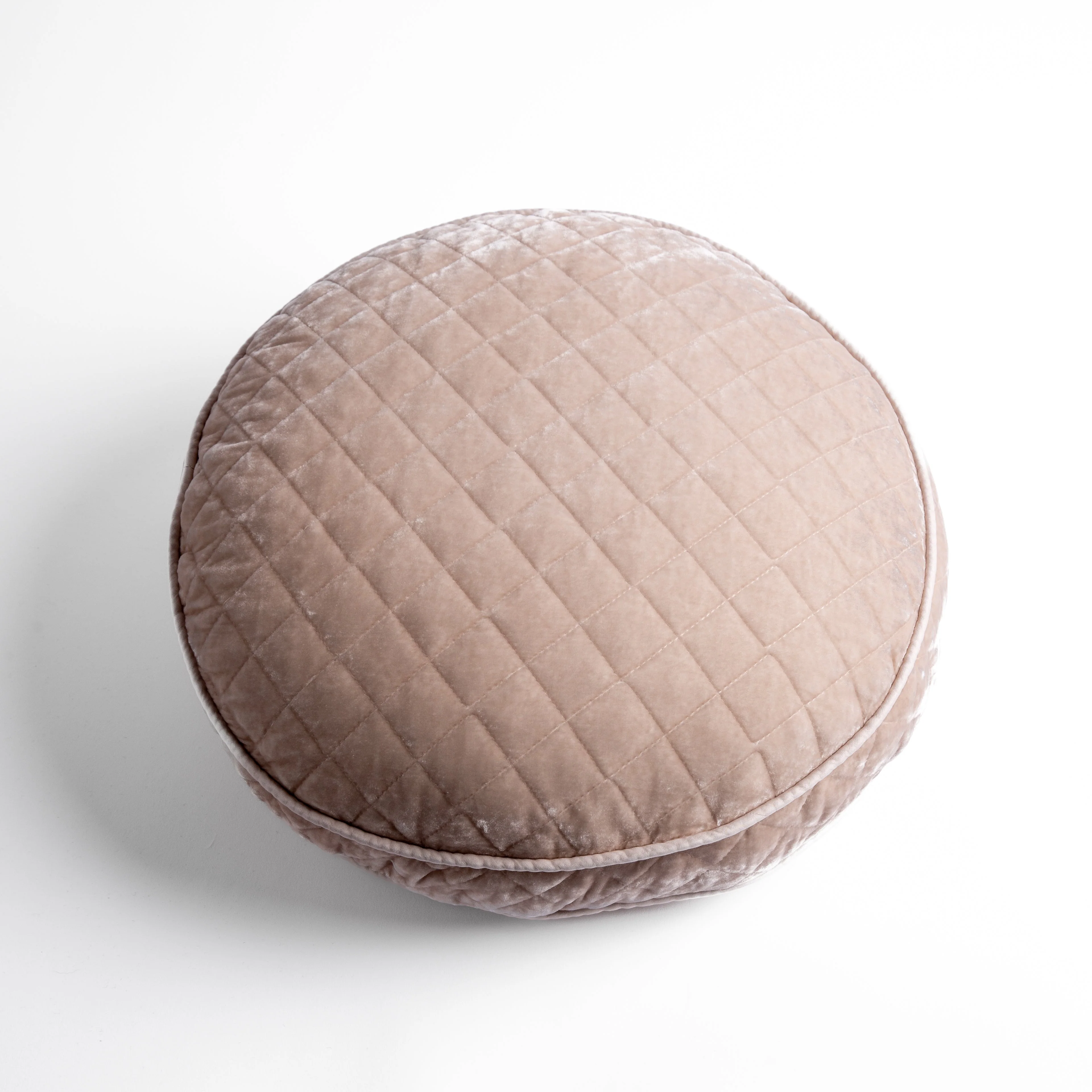 Silk Velvet Quilted Throw Pillow - Image 12