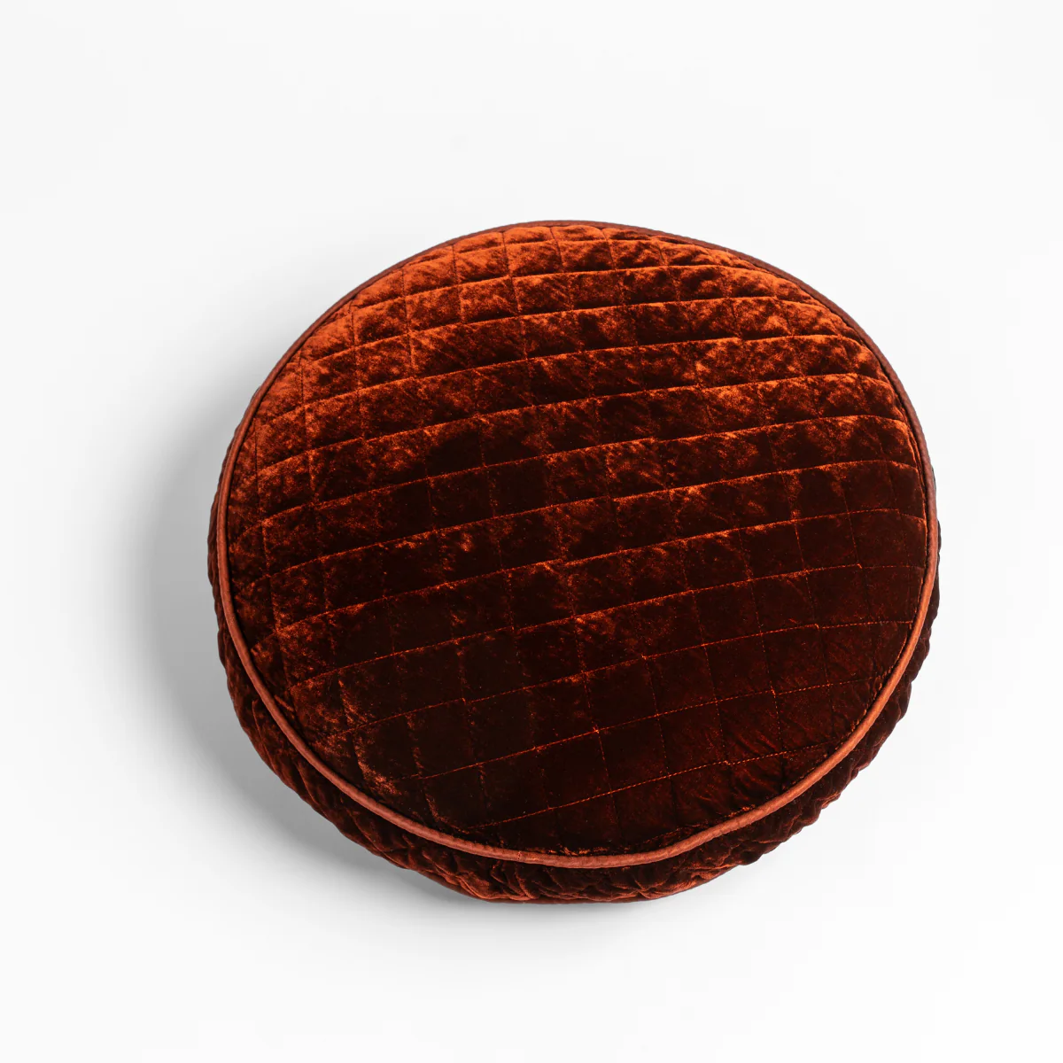 Silk Velvet Quilted Throw Pillow - Image 14