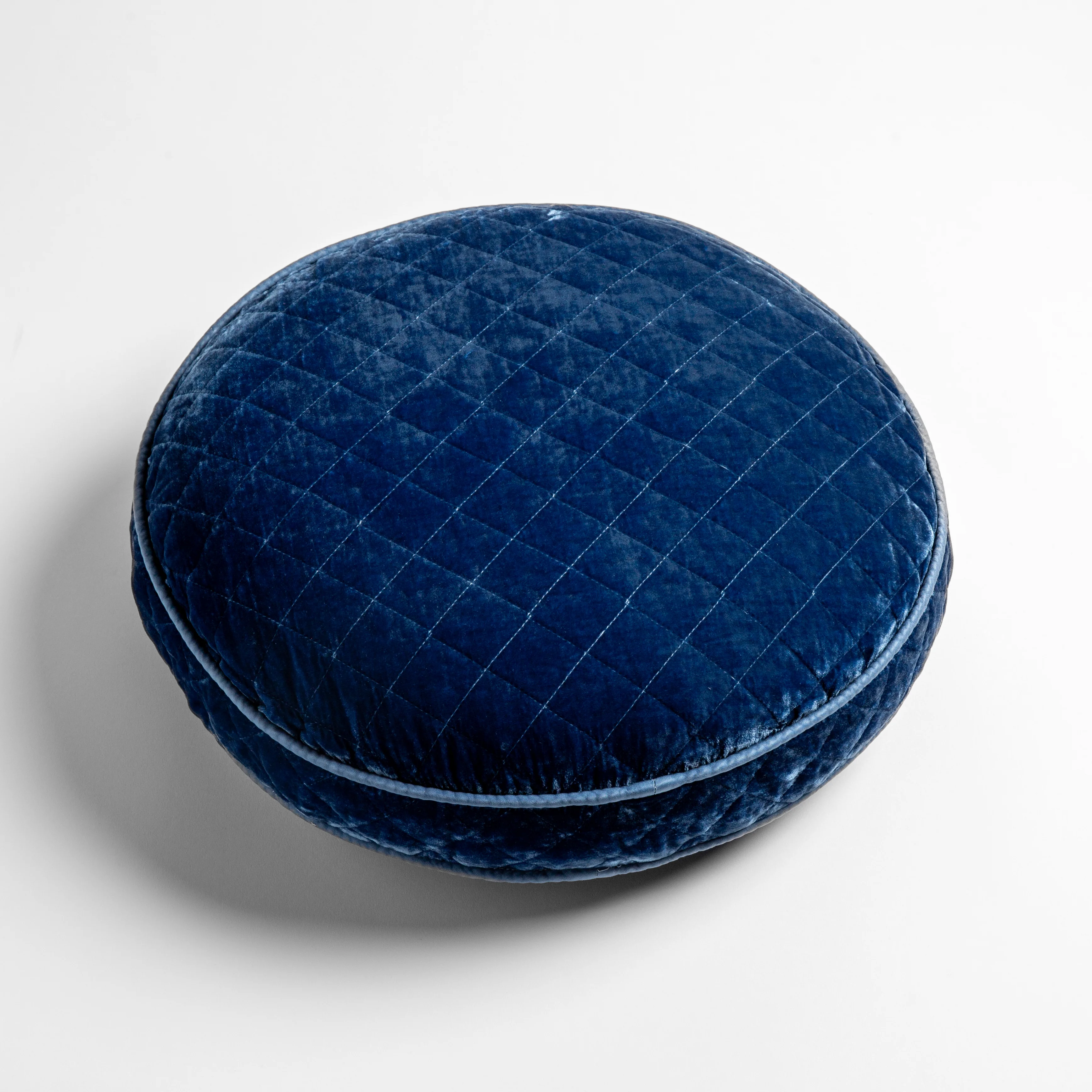 Silk Velvet Quilted Throw Pillow - Image 18