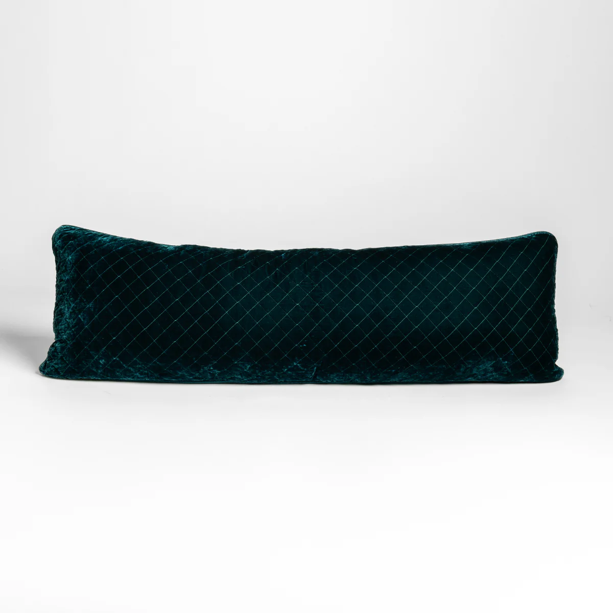 Silk Velvet Quilted Throw Pillow - Image 36
